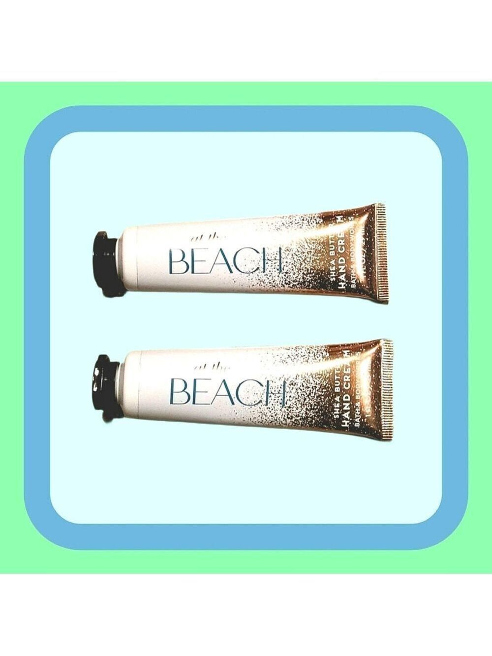 BATH AND BODY WORKS AT THE BEACH HAND CREAMS 2 PACK